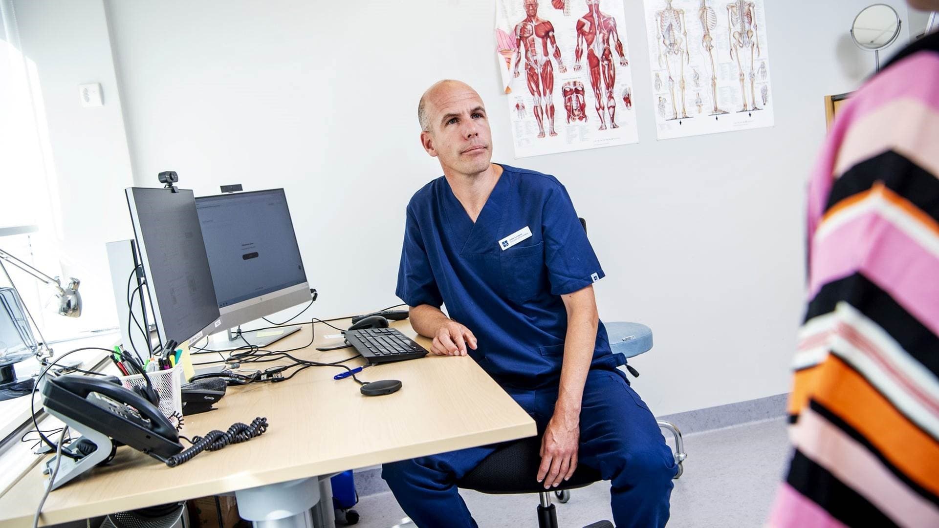 Patientmöte där verktyget Tandem används