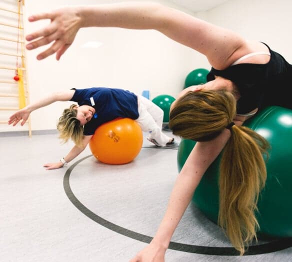 Rehabilitering med fysioterapeut