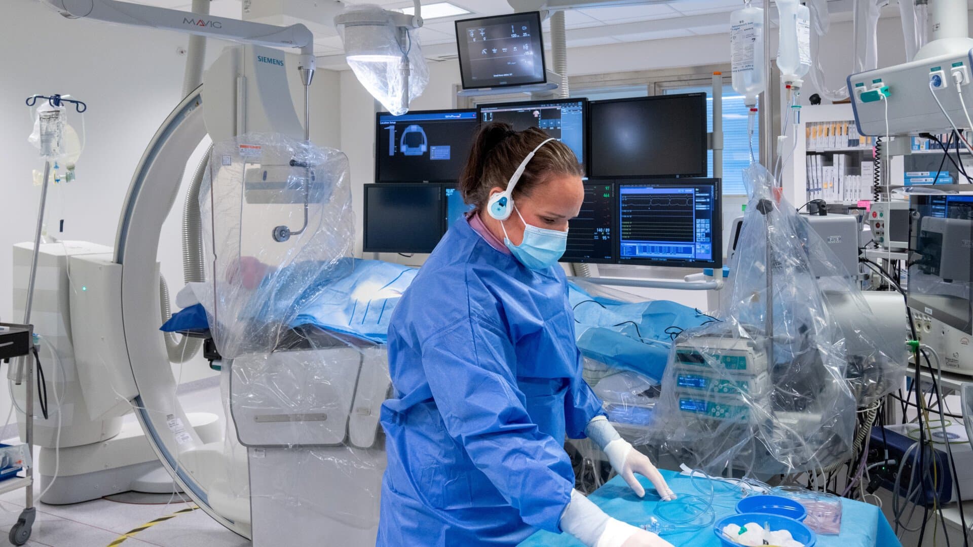 Personal och patient i operationssal