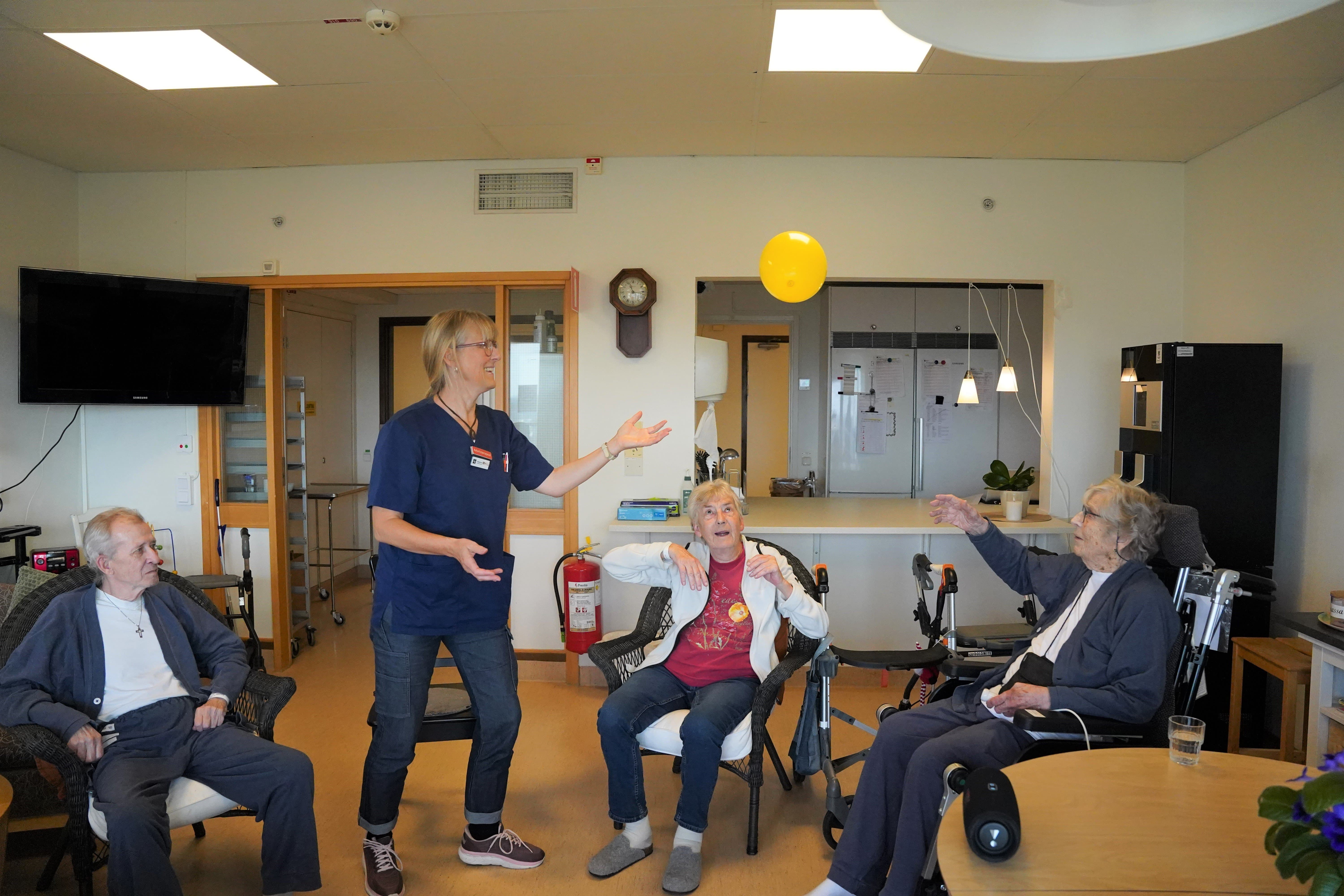 Rörelsegrupp för patienter på SPSV Dalen Rörelsegrupp för patienter på SPSV Dalen