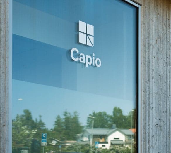 dörr med capio logga dörr med capio logga